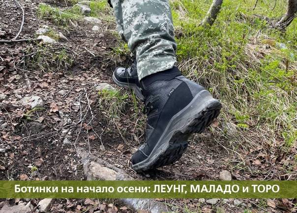 Ботинки на начало осени: ЛЕУНГ, МАЛАДО и ТОРО.